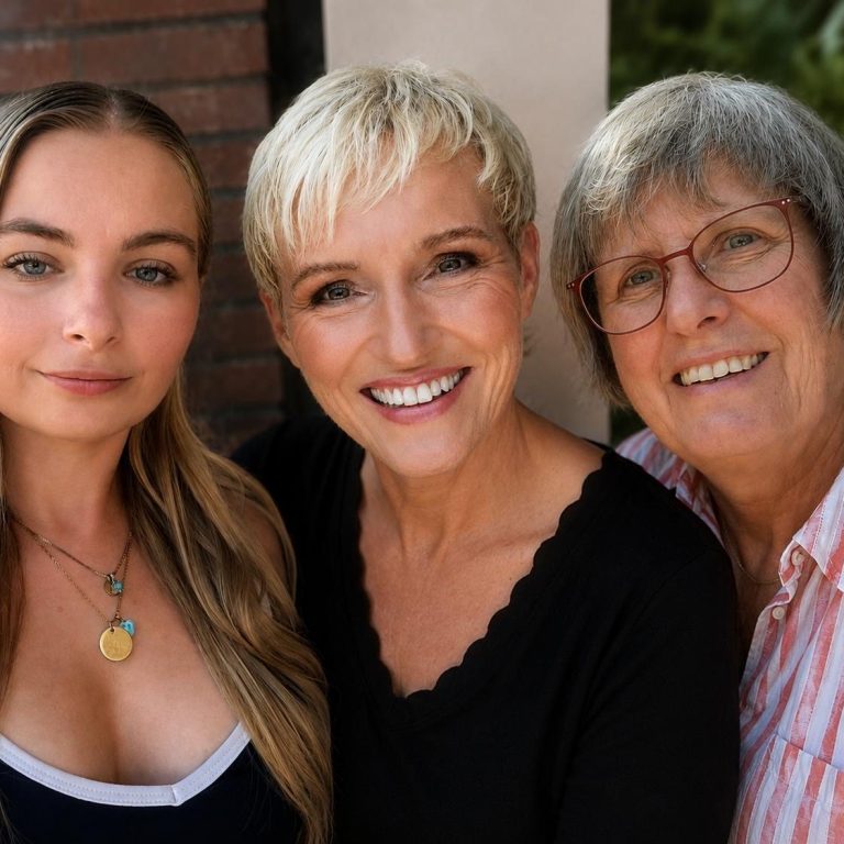 Lisa, Regine und Angelika